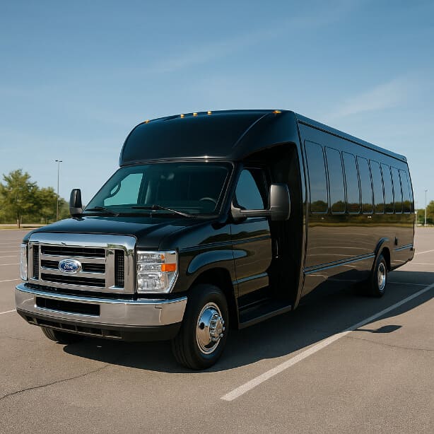 Charter Bus Rental Orem 18 Passenger Minibus
